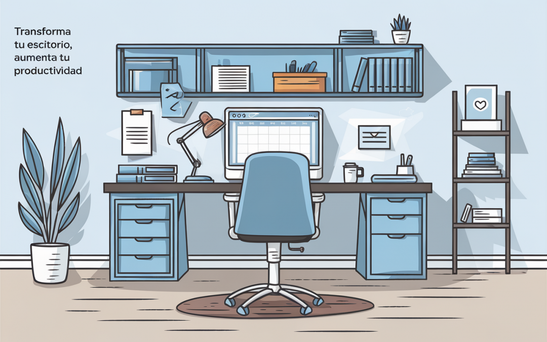 Transforma Tu Oficina: 10 Pasos para un Escritorio Organizado y Productivo